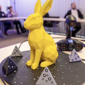 3D rabbit