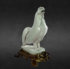 Chinese Porcelain Figure of a Cockerel_width 300